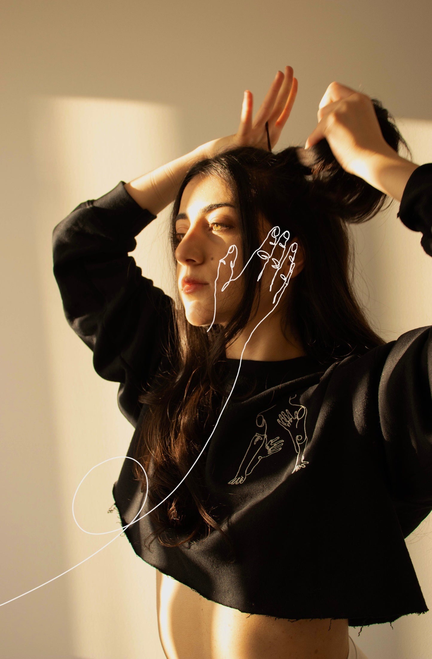 Sadaf Crewneck Sweatshirt