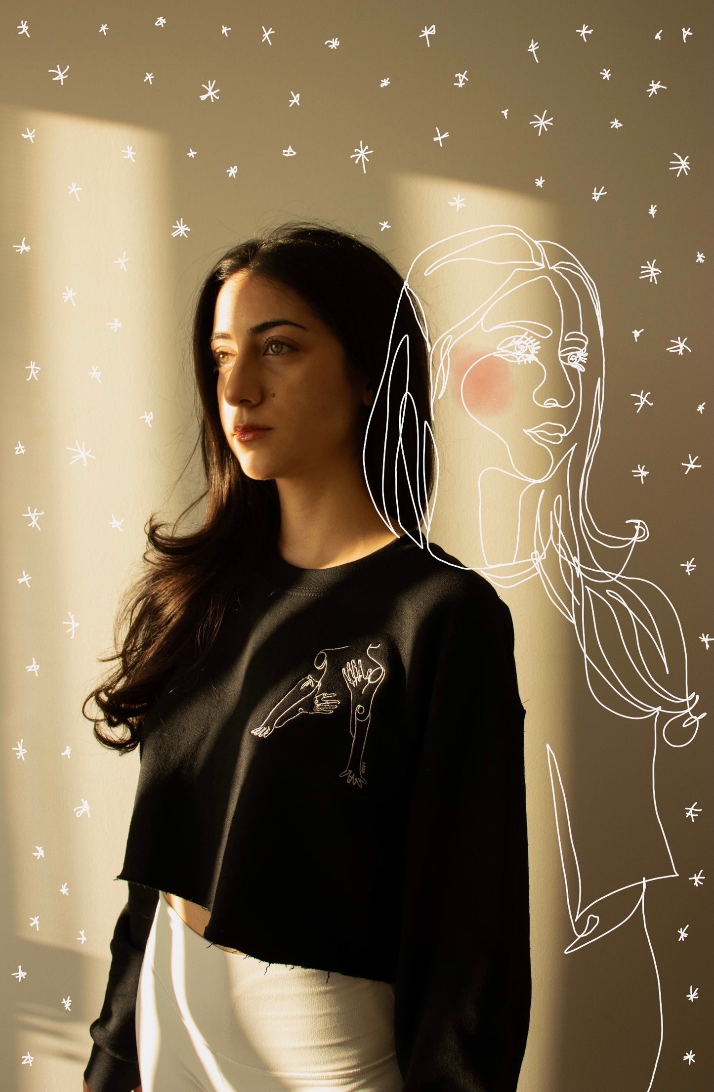 Sadaf Crewneck Sweatshirt